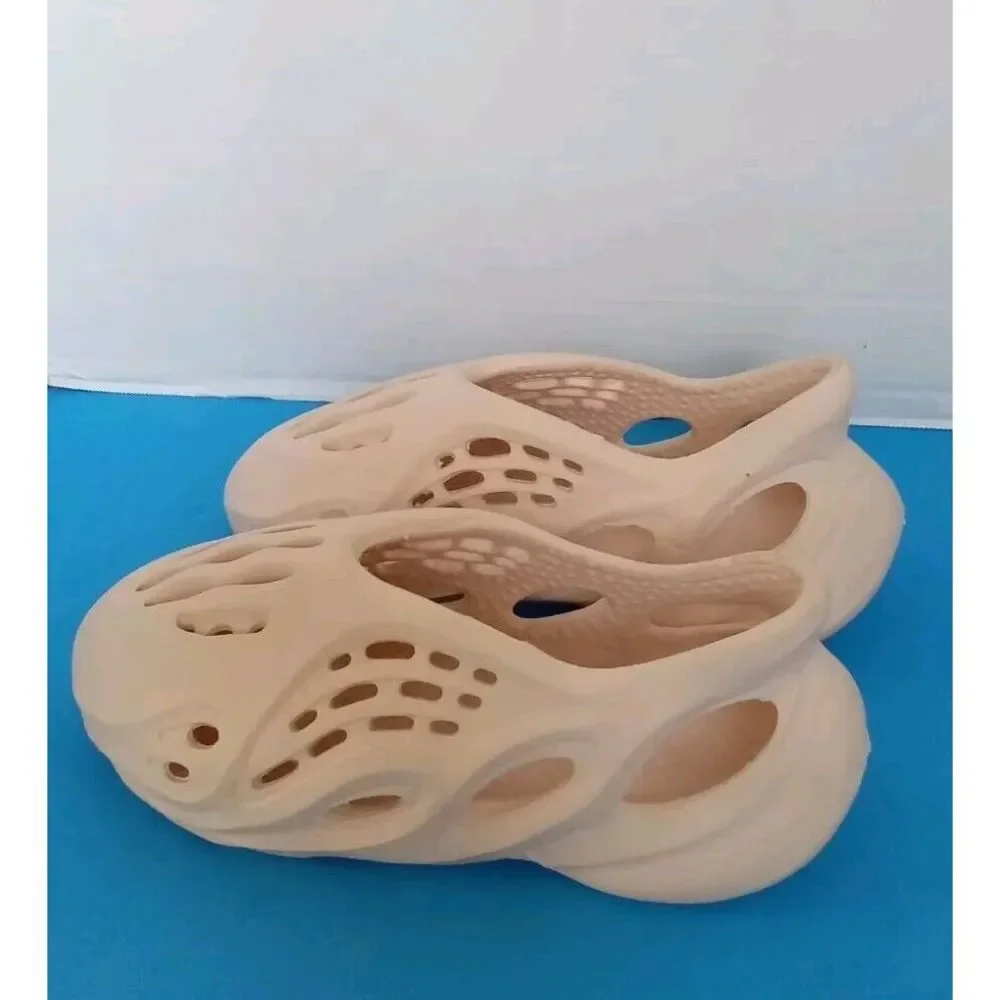 Clogs‎ Sandals Slides Comfort Slip On Shoes Beige Neutral Color Size?